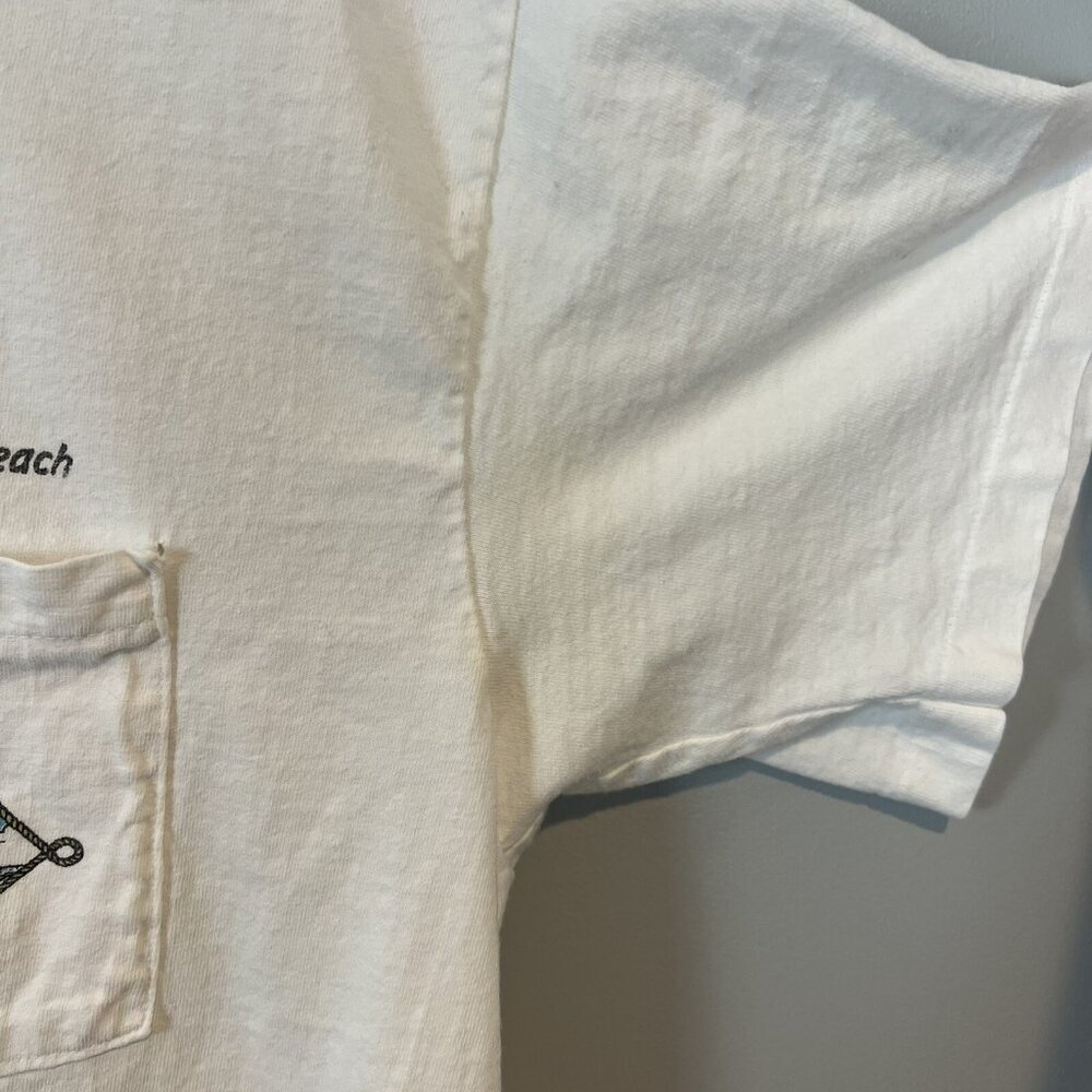 Pensacola Florida Souvenir T Shirt Single Stitch Size Large Vintage Distressed - Picture 9 of 11